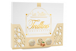 Набор конфет "ALYAN" шоколадные Труффино из белого шоколада с миндалем и кокосом  /картон/ 260г.