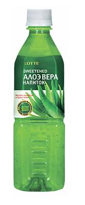Напиток сокосодержащий Lotte Aloe Vera Оригинальный вкус б/г пэт 0,5л