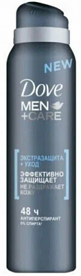 Дезодорант-спрей Dove Men Экстразащита без белых следов 150мл