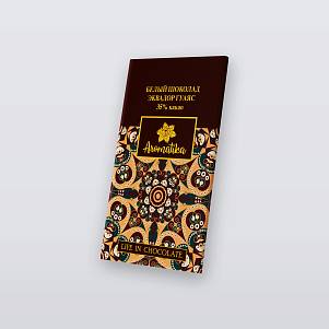 Шоколад Aromatika белый Эквадор Гуаяс 35% какао 25г