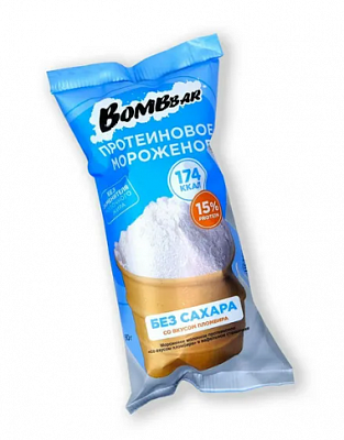 Мороженое Bombbar протеиновое со вкусом пломбира стакан 90гр