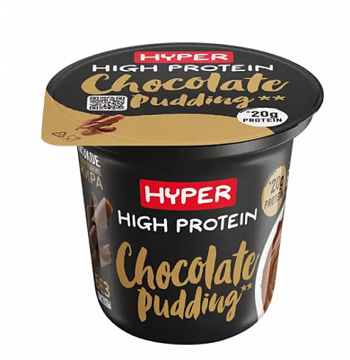 Пудинг молочный High Protein Шоколад 1,5% 200гр БЕЗ ЗМЖ