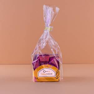 Шоколадная пирамида "Тайна бобов" молочный шоколад со вкусом манго 160гр