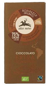 Шоколад Alce Nero горький картонная упаковка 100г