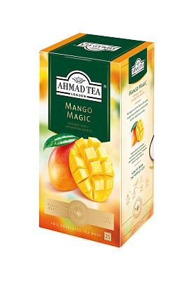 Чай  Ahmad Tea Черный с ароматом манго в конвертах 25пак х1,5г (Ахмад)