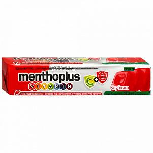 Леденцы Menthoplus клубника 29,4гр