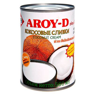 Сливки Aroy-D кокосовые ж/б 560мл