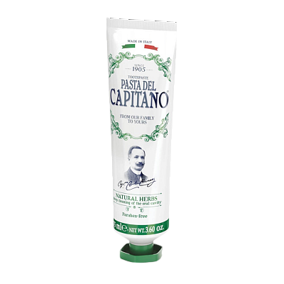 Зубная паста Pasta del Capitano 1905 Натуральные травы 75мл