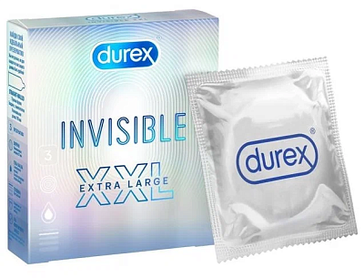 Презервативы Durex Invisible XXL №3