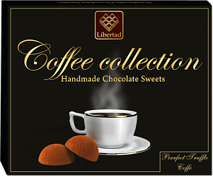 Набор конфет Libertad Exclusive Collection Трюфели со вкусом кофе 120г