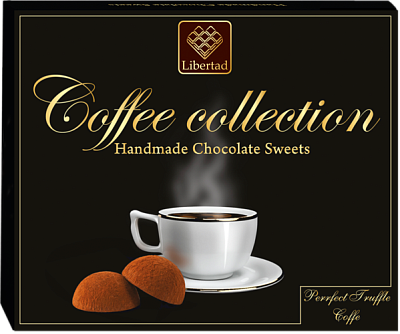 Набор конфет Libertad Exclusive Collection Трюфели со вкусом кофе 120г