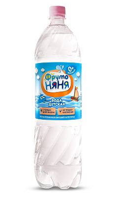 Вода Фруто Няня питьевая детская пэт 1,5л