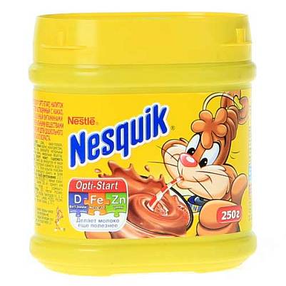 Какао напиток Nesquik растворимый м/у 250г