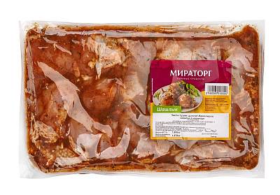 Шашлык "Мираторг" из мяса цыпленка-бройлера в/у охл.
