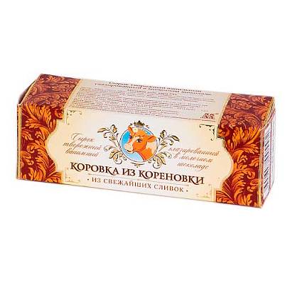 Сырок Коровка из Кореновки в молочном шоколаде с ванилью 23% 50г БЕЗ ЗМЖ