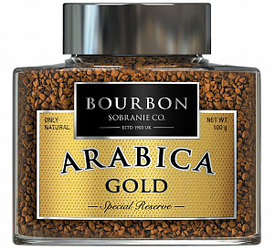 Кофе "BOURBON" Arabica Gold с/б ,100г