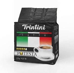 Кофе Trintini MegaCrema молотый 125гр