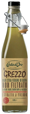 Масло оливковое BIO Il Grezzo Коста Доро нефильтрованное высшего качества E.V. 0,5л
