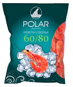 Креветки Polar 60/80 0,85кг (Полар)