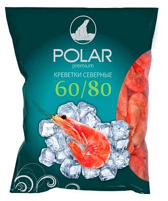 Креветки Polar 60/80 0,85кг (Полар)