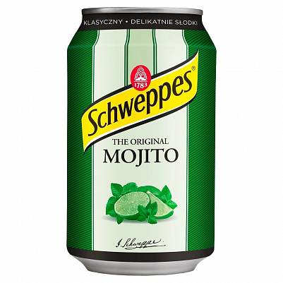 Напиток газированный Schweppes Mojito ж/б 0,33л Польша