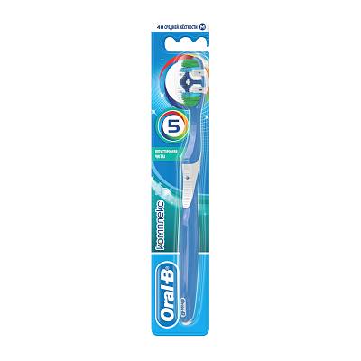 Зубная щётка Oral-B Комплекс пятисторонняя чистка 40 Средняя x12