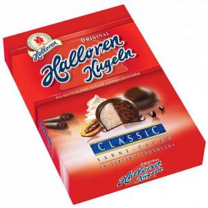 Шарики HALLOREN шоколадные Крем-какао125гр
