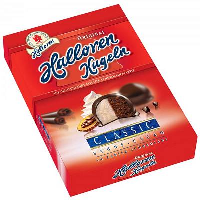 Шарики HALLOREN шоколадные Крем-какао125гр