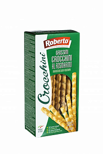 Палочки хлебные Роберто "Гриссини Кроккин" с розмарином, 250гр