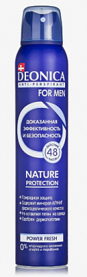 Дезодорант Deonica Nature Protection д/мужчин спрей 200мл