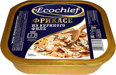 Фрикасе Ecochief из куриного филе ламистер 250гр