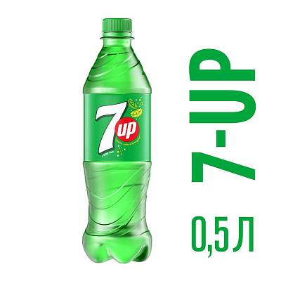 Напиток газированный 7UP Эмеральд 0,5 л (Севен ап)