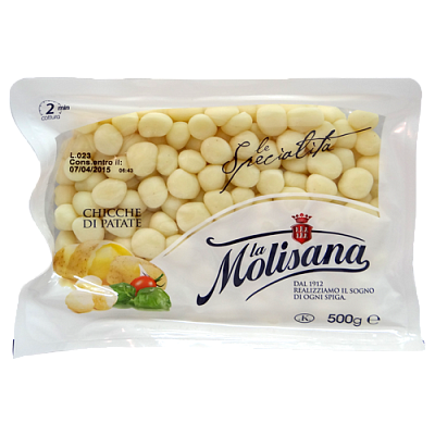 Картофельные ньокки La Molisana клёцки мелкие 500г (Ла молисана)