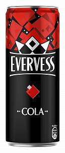 Напиток  газированный Эвервесс Кола  ж/б  0,33мл