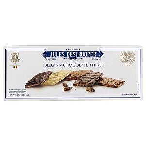 Печенье Jules Destrooper Belgian Chocolate Thins 100гр