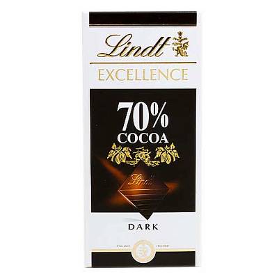 Шоколад Lindt Eхcellence 70% какао 100г