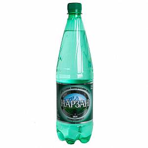 Вода Нарзан минеральная газ 1л пэт