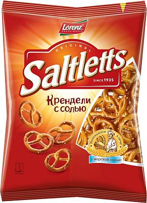 Крендель Лоренц Saltletts с солью 60гр