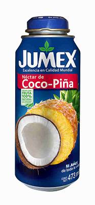 Нектар Jumex кокос и ананас ж/б 473мл