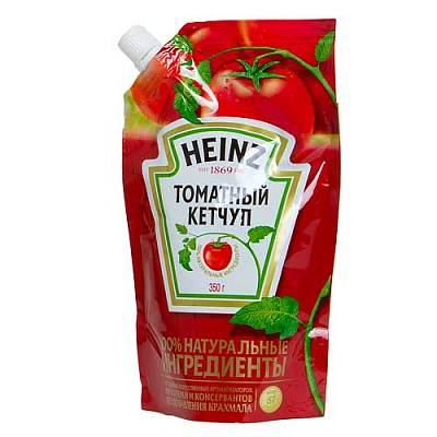 Кетчуп Heinz Томатный дой-пак 320г (Хаинз)