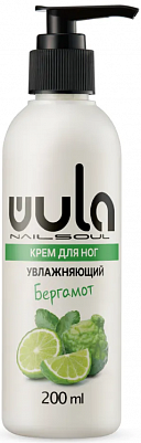 Крем Wula Nailsoul для ног бергамот увлажняющий 200мл