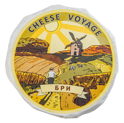 Сыр Бри Cheese Voyage мягкий с белой плесенью 50% БЕЗ ЗМЖ