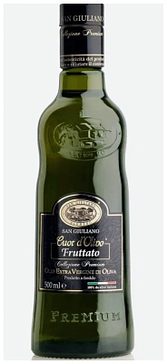 Масло оливковое Fruttato San Giuliano нерафинированное 0,5л