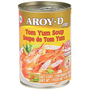 Суп AROY-D Том Ям,ж/б, ключ, 400гр