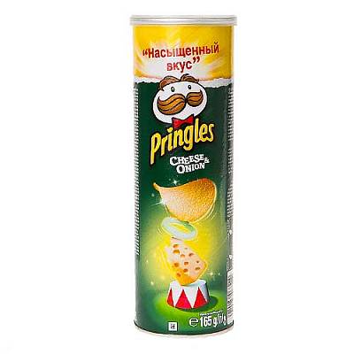 Чипсы Pringles сыр/лук 165гр