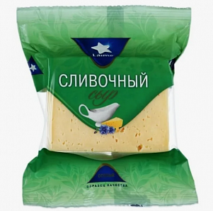 Сыр Лайме Сливочный 50% кусок 180гр