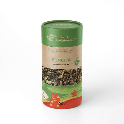 Чай Teaco Зелёный Сенча туба 100гр
