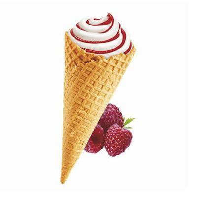 Мороженое Славица Рекорд ванильно-малиновый рожок 180г