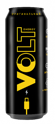 Энергетический напиток Volt оригинальный ж/б 0,45л
