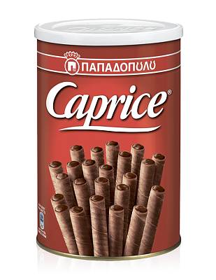 Вафли CAPRICE Венские с фундуком и шоколадным кремом 115г ж/б